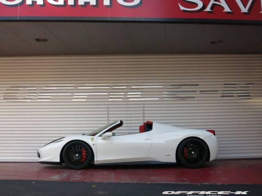  Ferrari 458 Spider White by Office-K 2014 года  (фото 6 из 14)